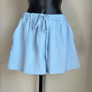 Light Blue Women's Shorts